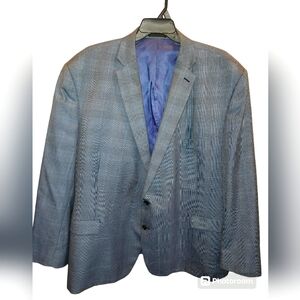 Big&Tall Ralph Lauren Men's Blue Blazer/Sport Coat 58L